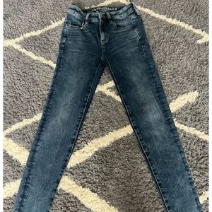 Medium Blue American Eagle Skinny Jean